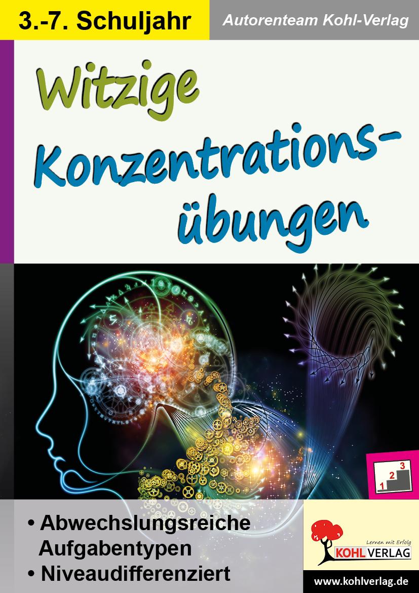 Vorderes Coverbild Witzige Konzentrationsübungen