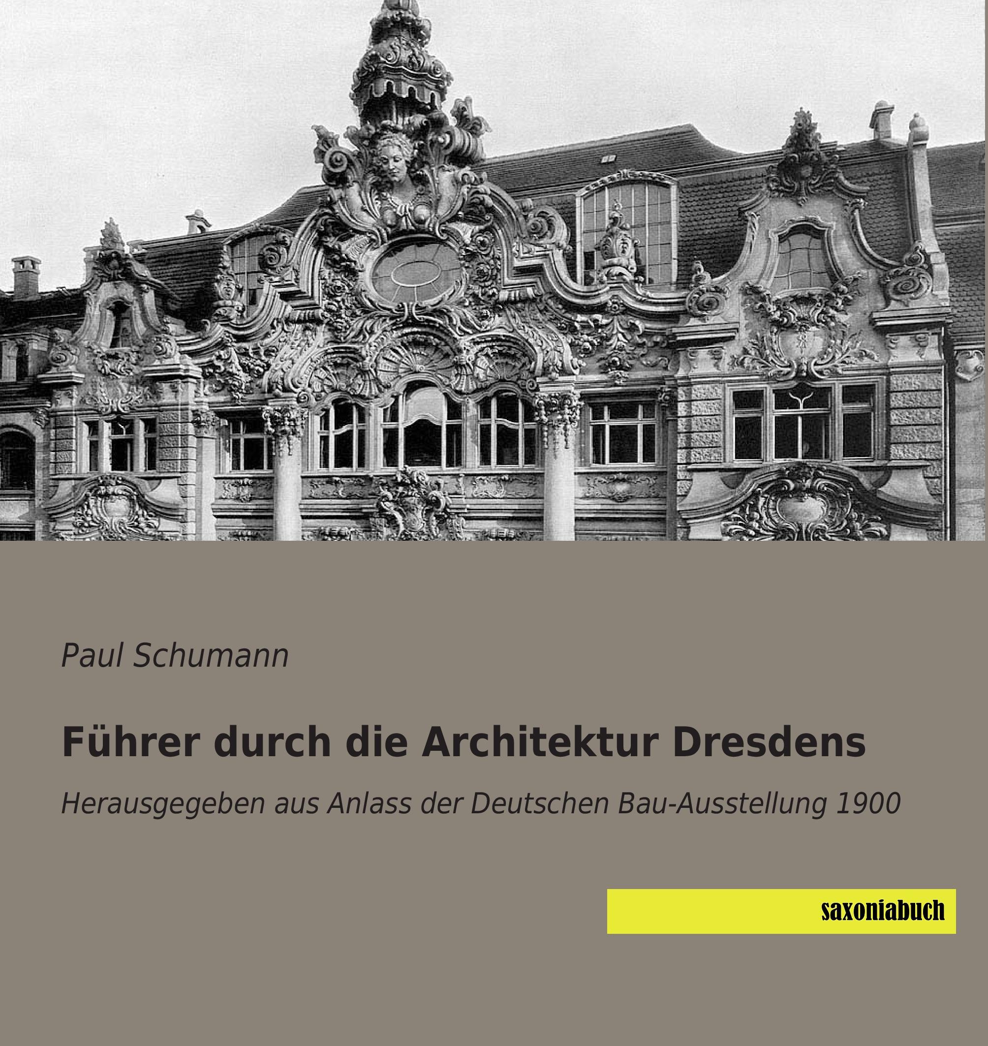 Vorderes Coverbild Führer durch die Architektur Dresdens