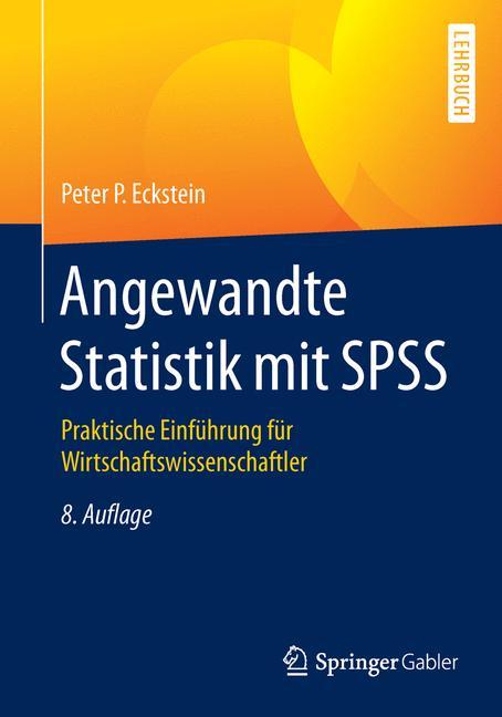 Vorderes Coverbild Angewandte Statistik mit SPSS