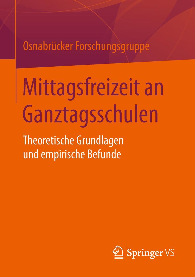 Vorderes Coverbild Mittagsfreizeit an Ganztagsschulen