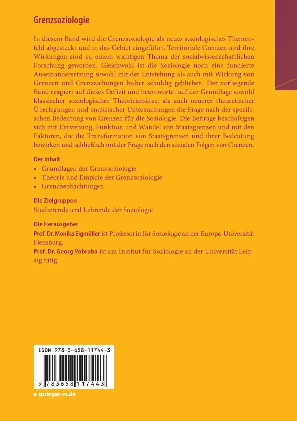 Rückseitencover Grenzsoziologie