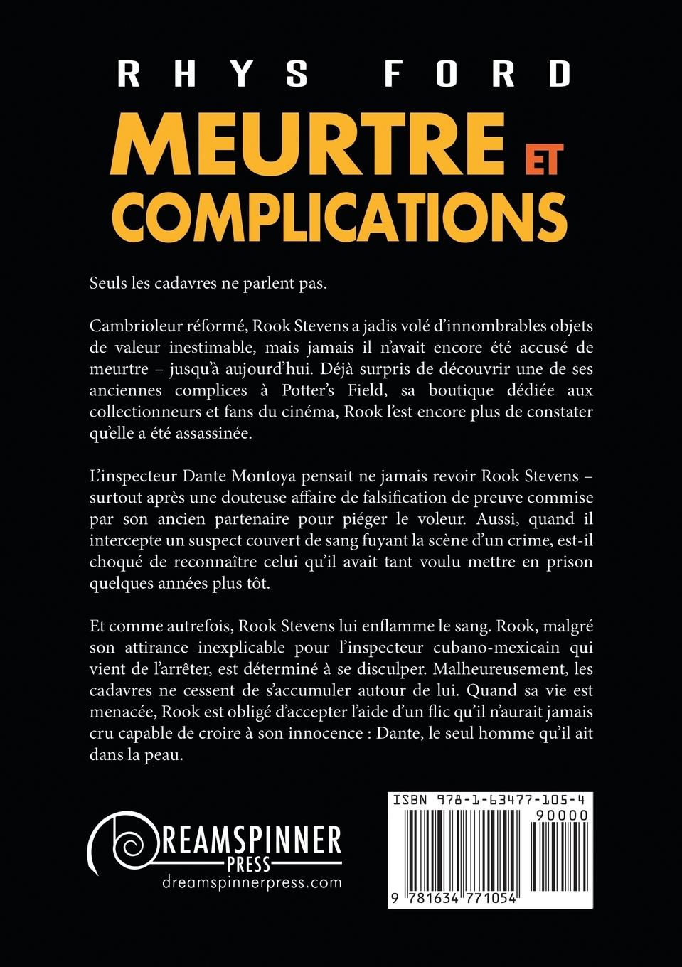 Rückseitencover Meurtre et complications