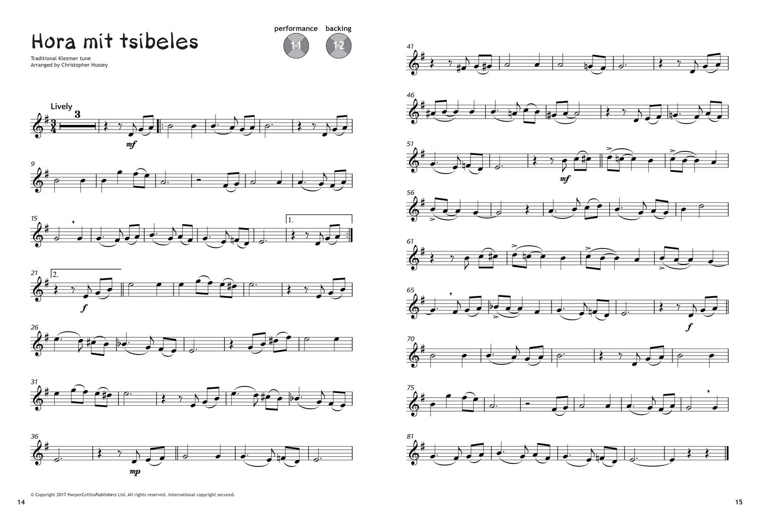 Beispielinhalt (Bild) Abracadabra Performance Pieces: Flute