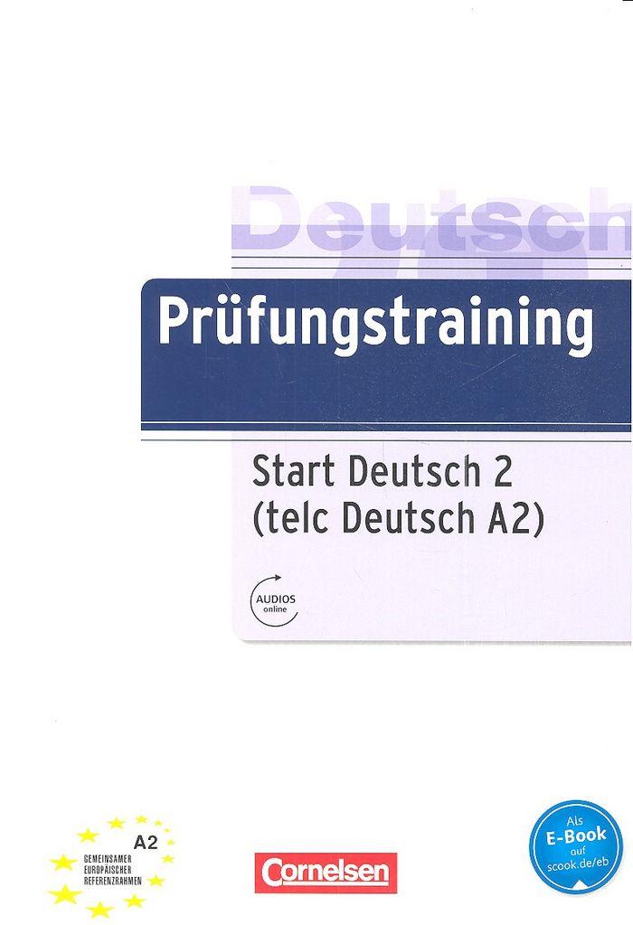 Vorderes Coverbild Prüfungstraining DaF A2 - telc Deutsch A2