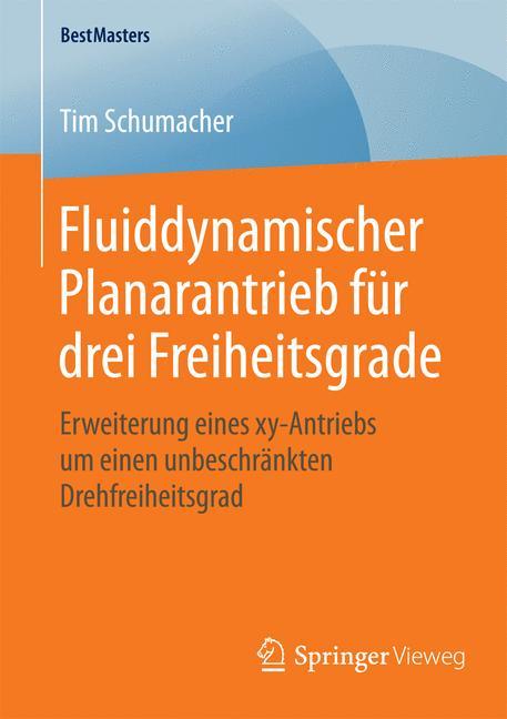 Vorderes Coverbild Fluiddynamischer Planarantrieb für drei Freiheitsgrade