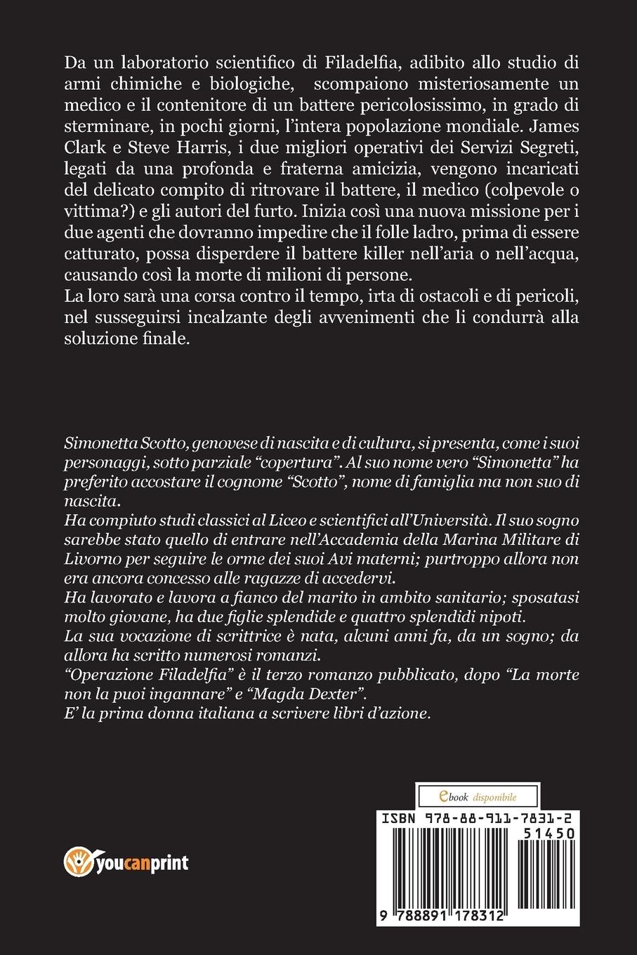 Rückseitencover Operazione Filadelfia