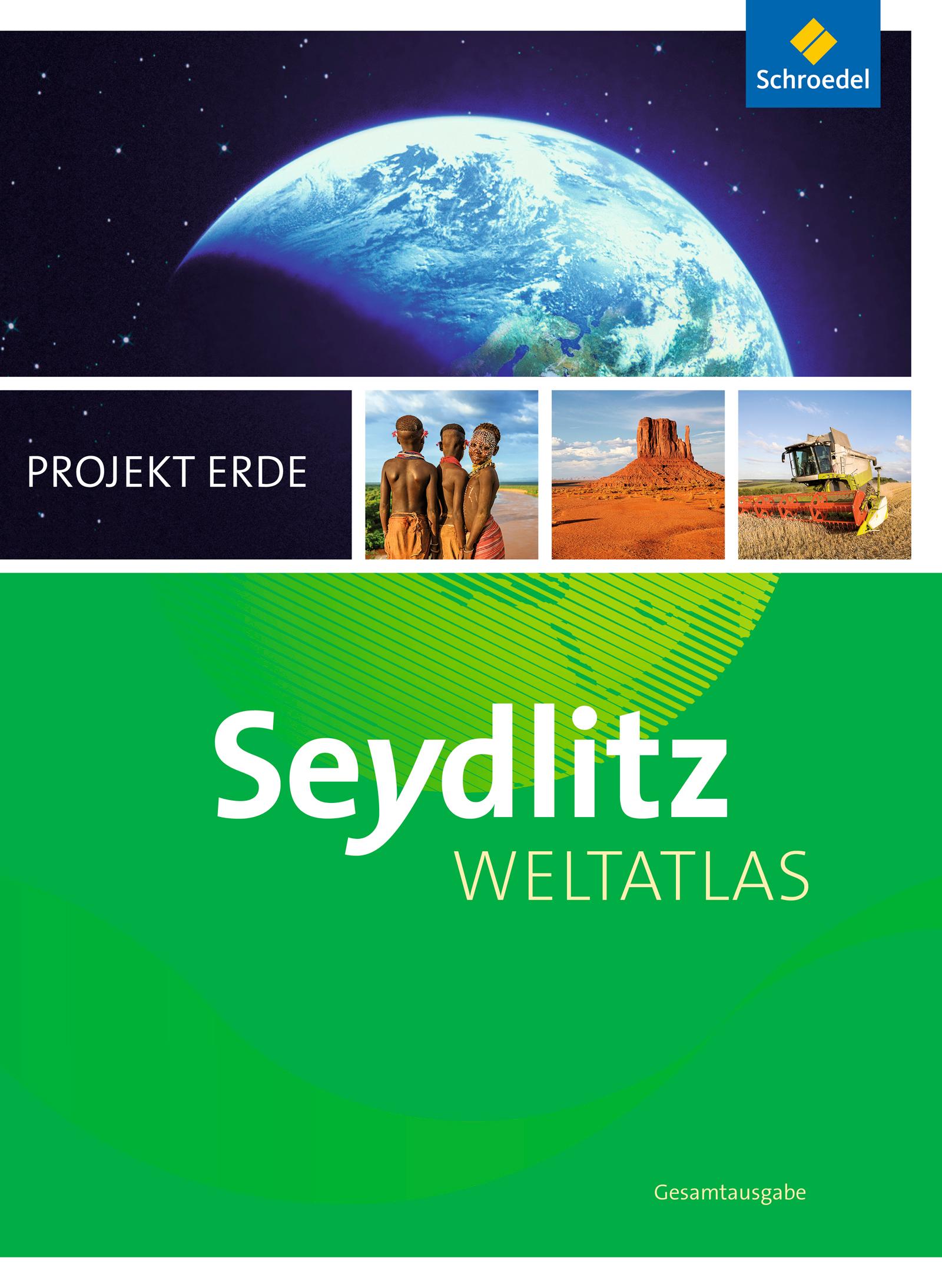 Vorderes Coverbild Seydlitz Weltatlas Projekt Erde - Aktuelle Ausgabe