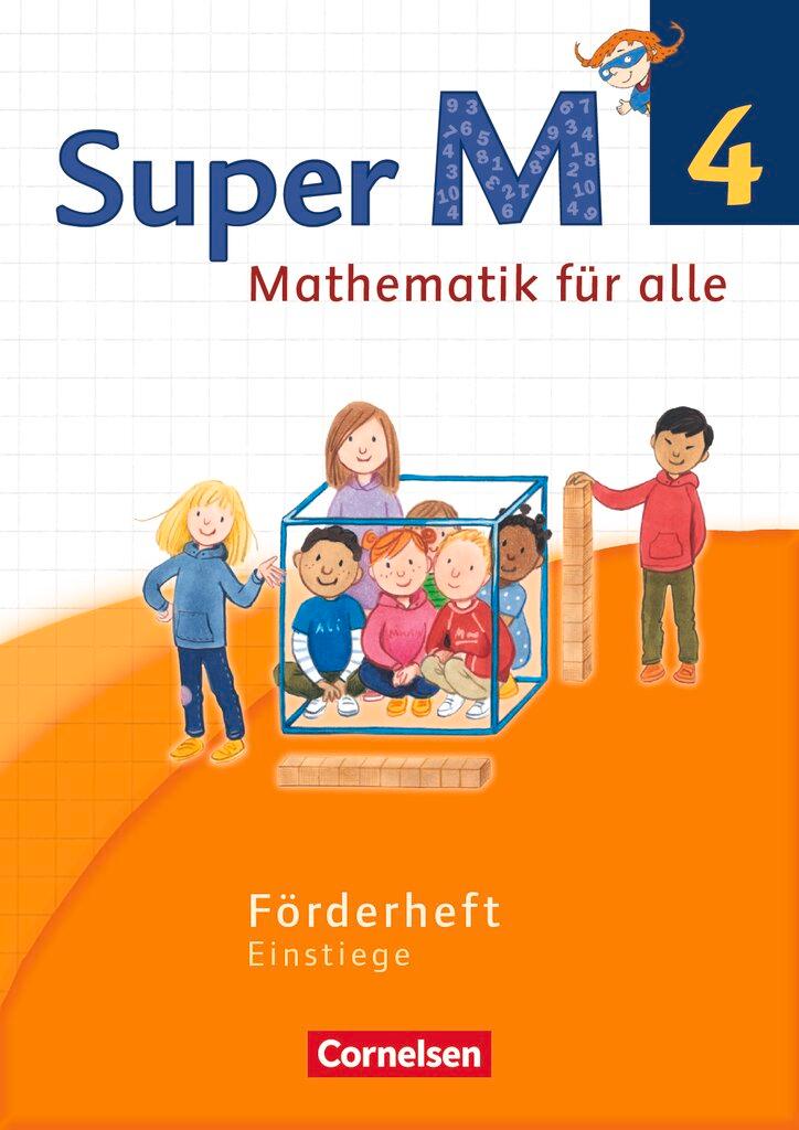 Vorderes Coverbild Super M 4. Schuljahr - Westliche Bundesländer - Förderheft