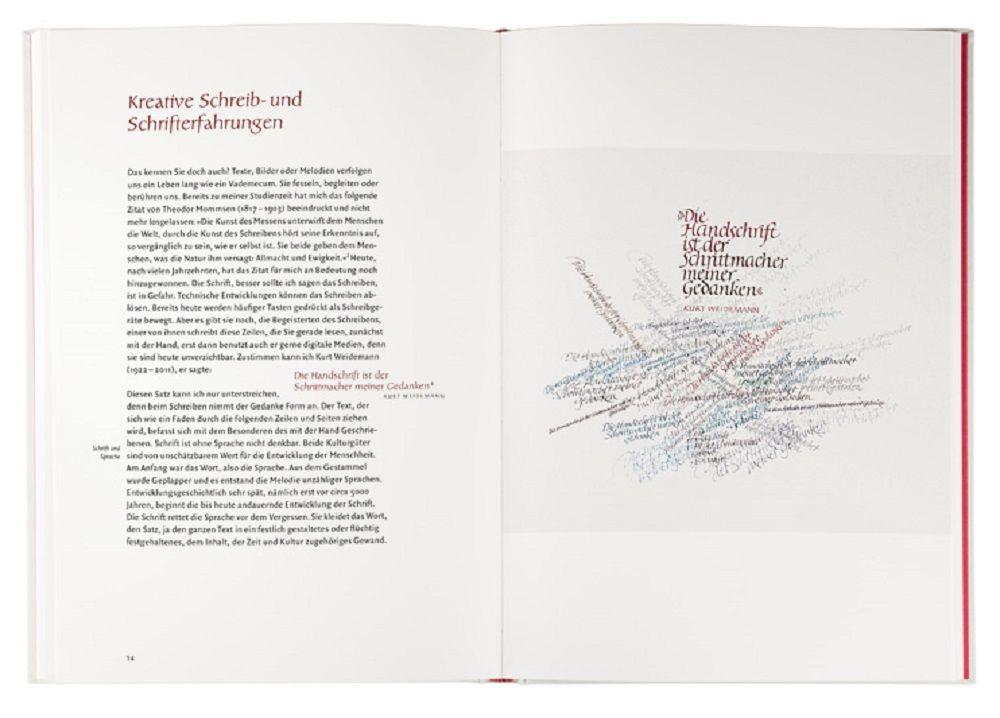 Beispielinhalt (Bild) Schreiben mit Hand und Herz