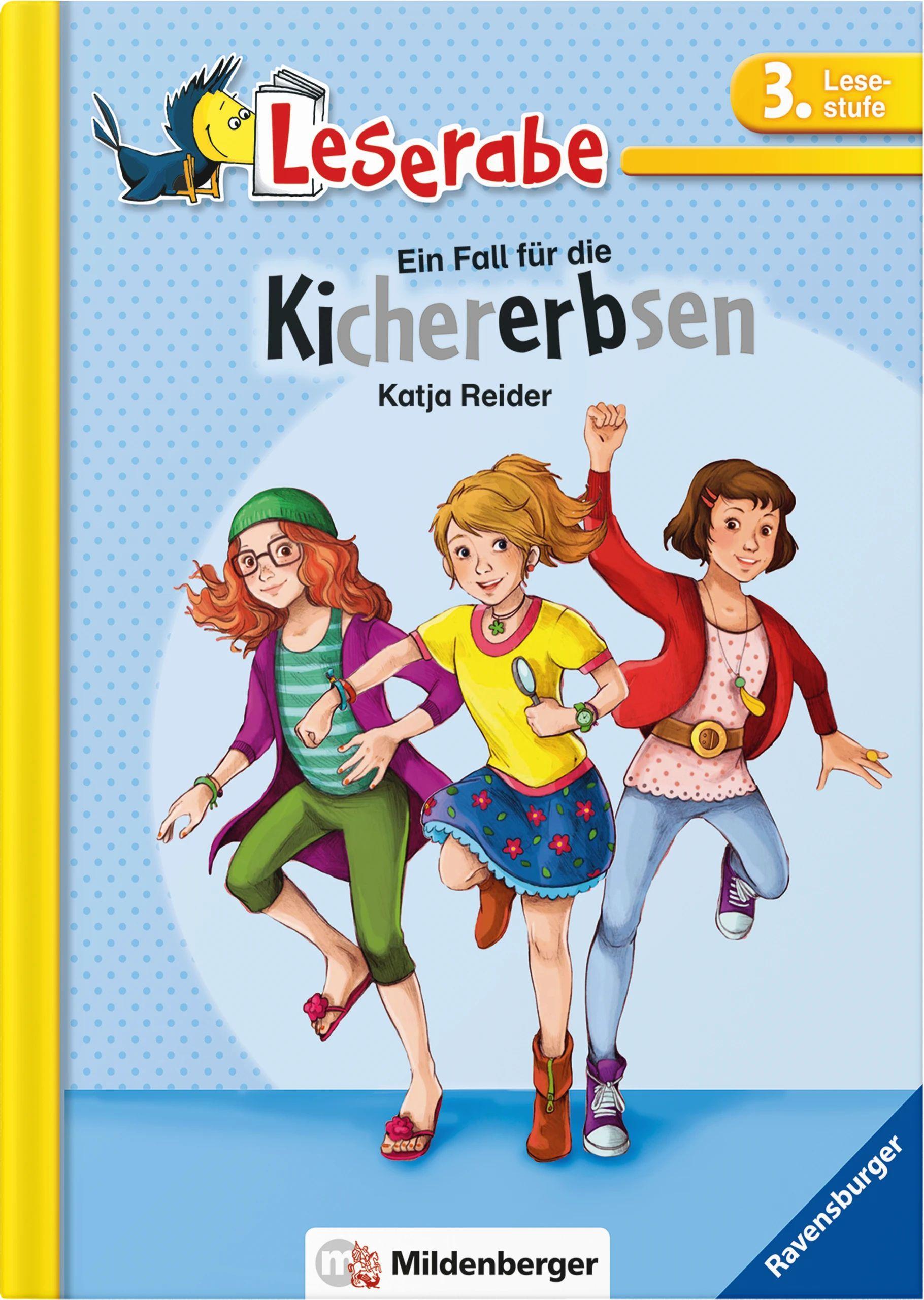 Vorderes Coverbild Leserabe - Ein Fall für die Kichererbsen
