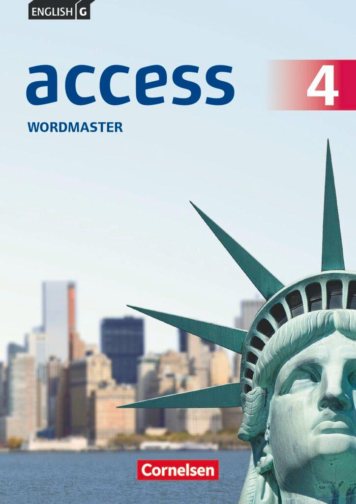 Vorderes Coverbild English G Access  Band 4: 8. Schuljahr - Allgemeine Ausgabe - Wordmaster mit Lösungen