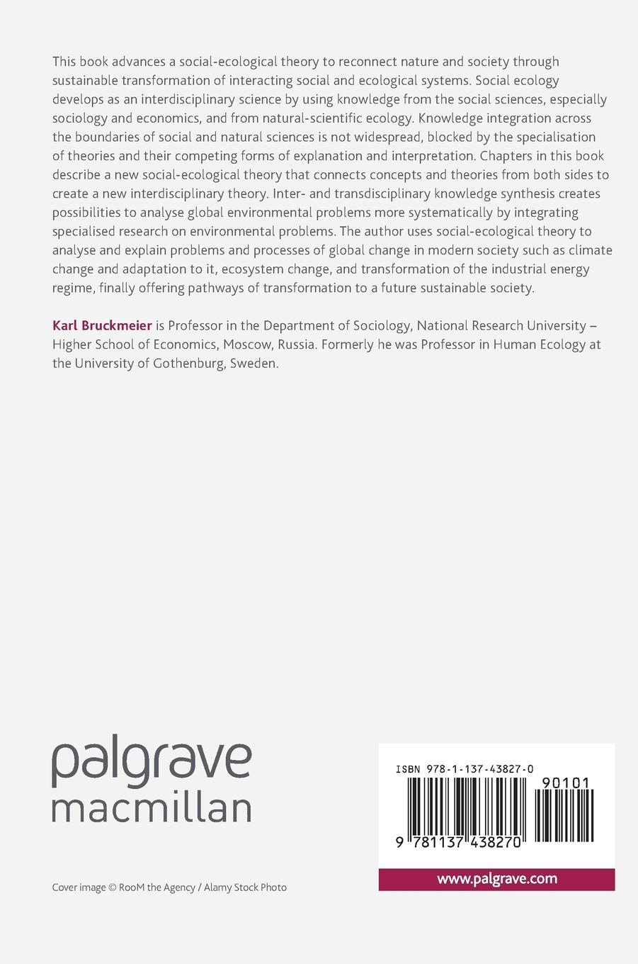 Rückseitencover Social-Ecological Transformation