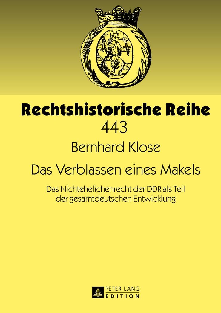 Vorderes Coverbild Das Verblassen eines Makels