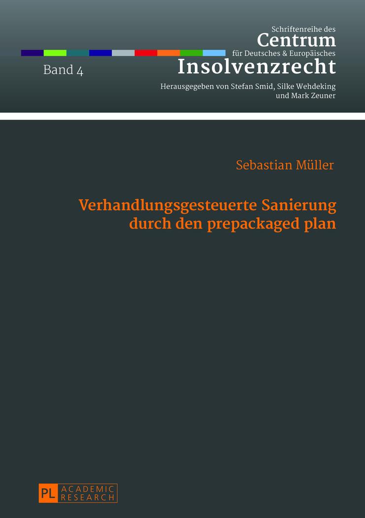Vorderes Coverbild Verhandlungsgesteuerte Sanierung durch den prepackaged plan