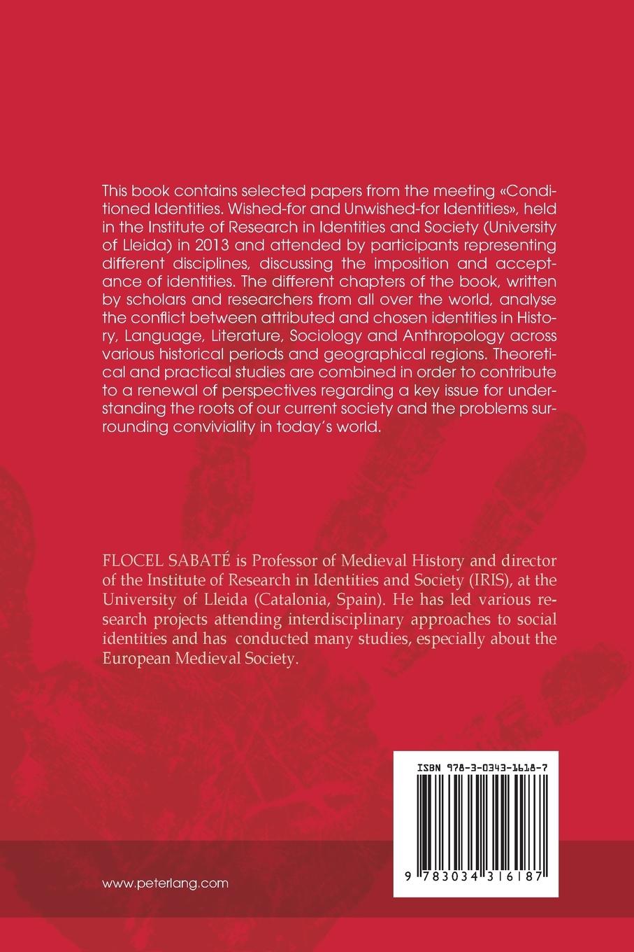 Rückseitencover Conditioned Identities