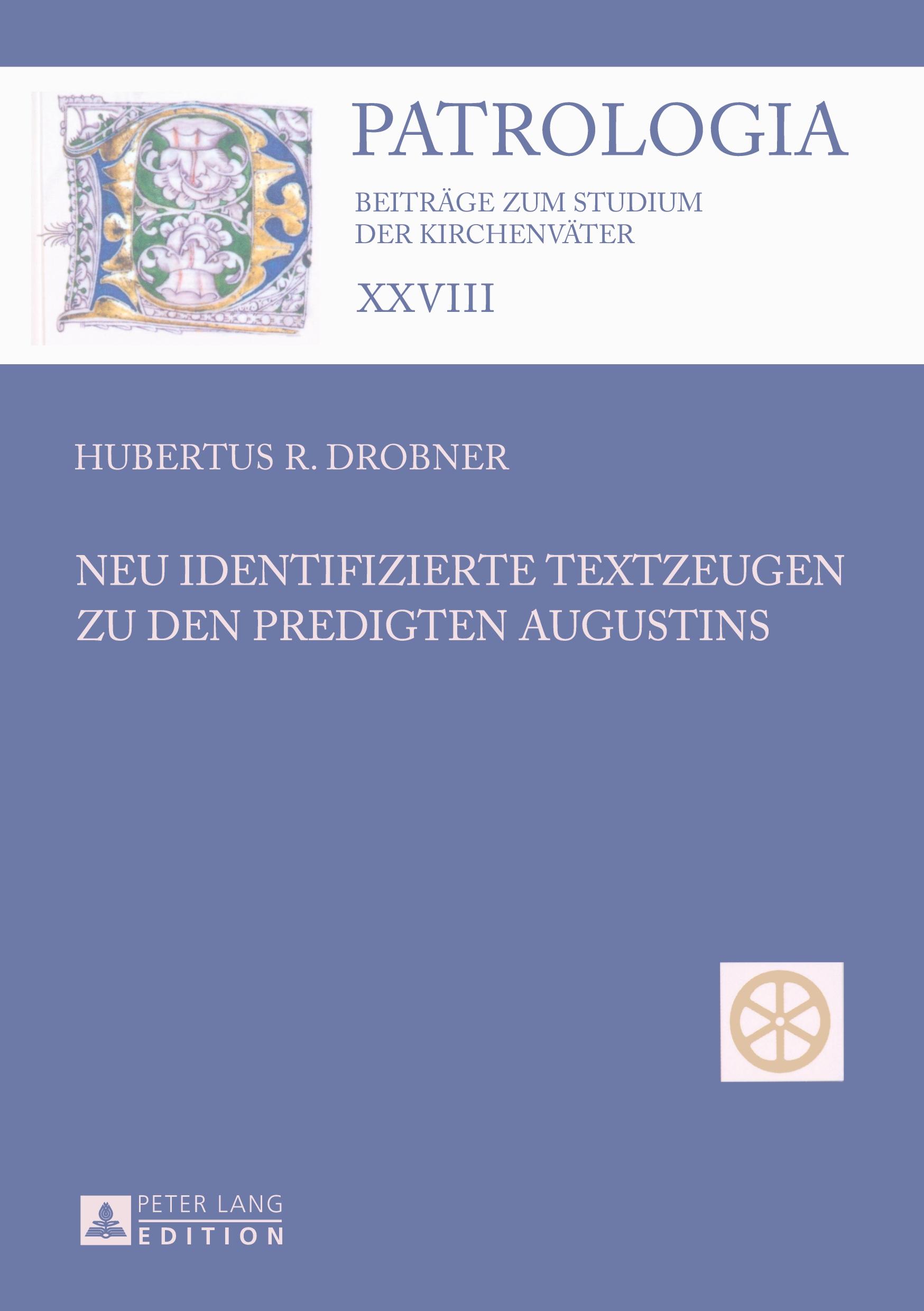 Vorderes Coverbild Neu identifizierte Textzeugen zu den Predigten Augustins