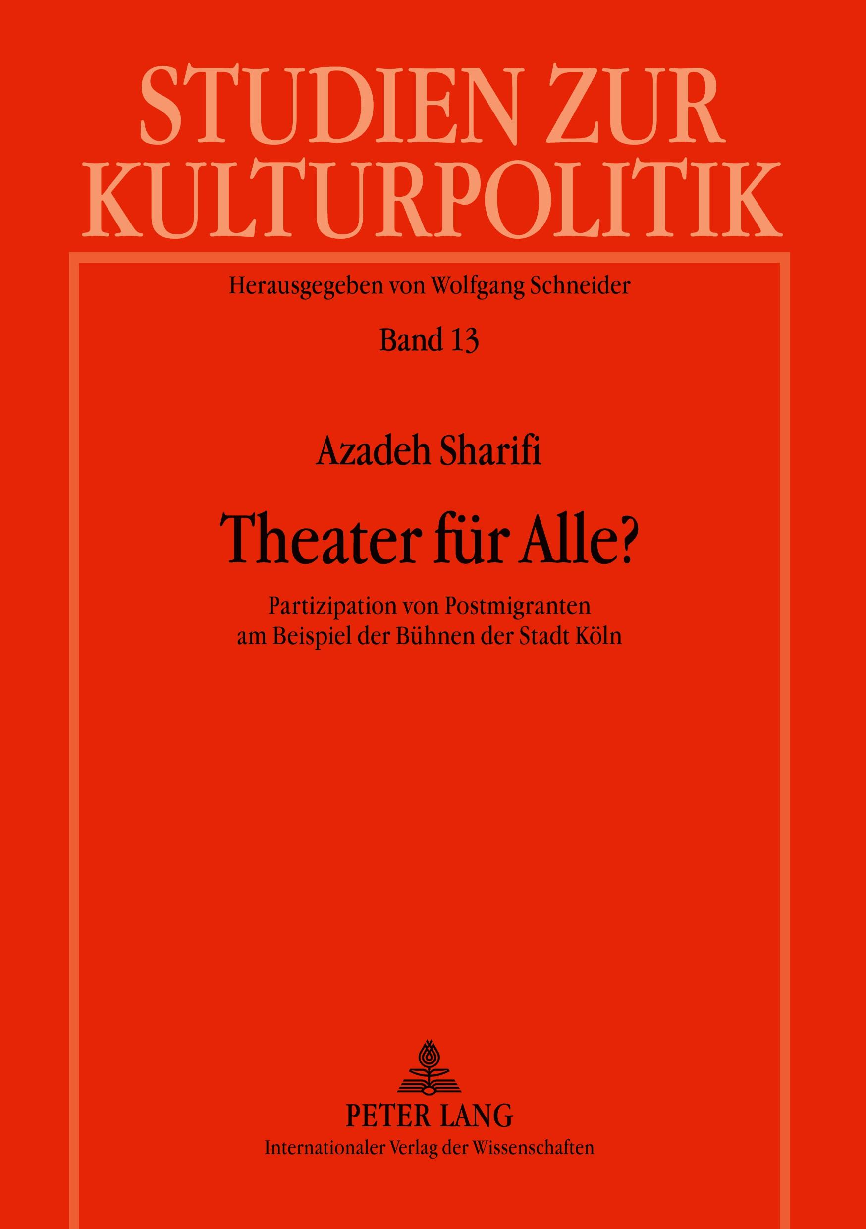 Vorderes Coverbild Theater für Alle?