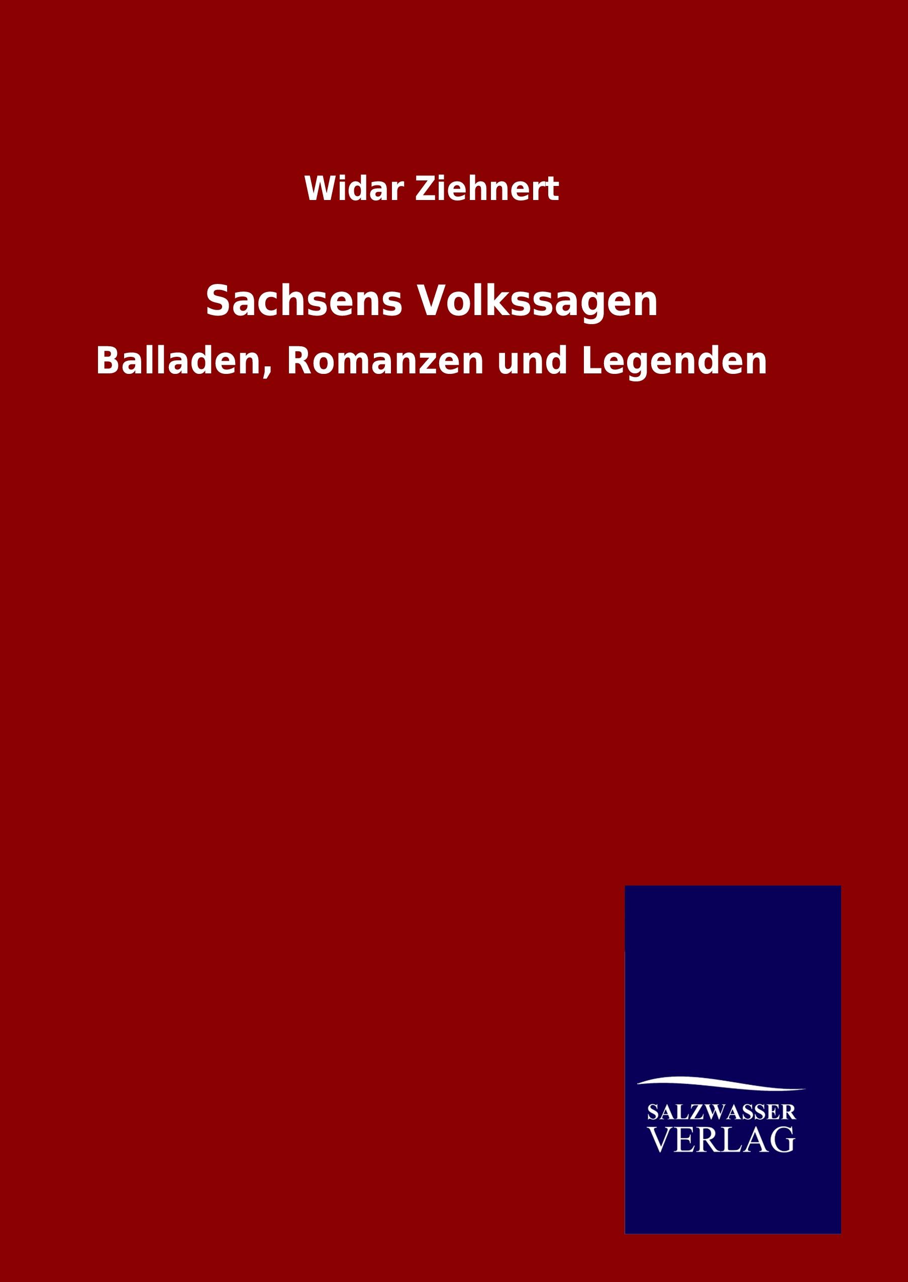 Vorderes Coverbild Sachsens Volkssagen