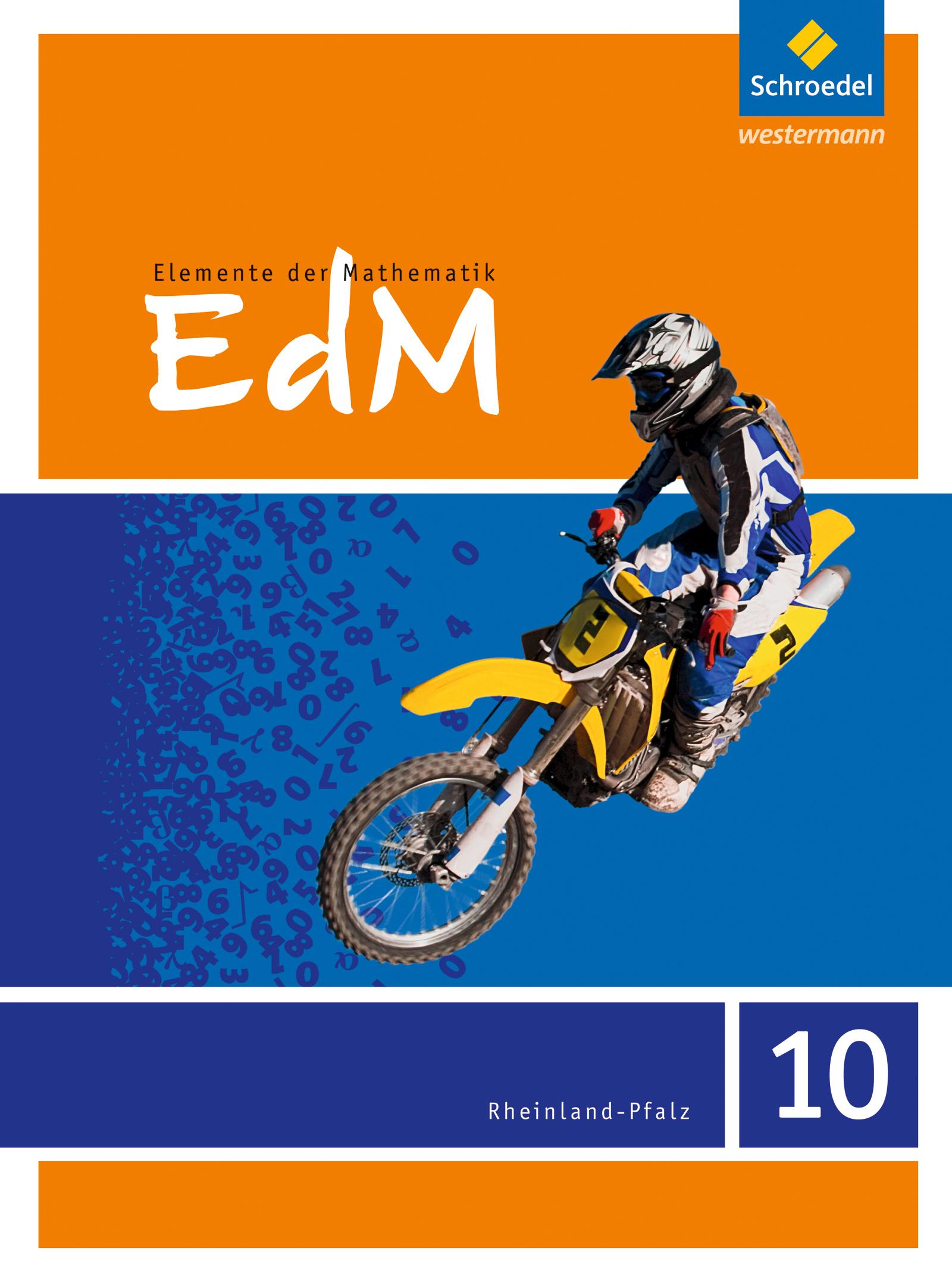 Vorderes Coverbild Elemente der Mathematik 10. Schulbuch. Sekundarstufe 1. Rheinland-Pfalz