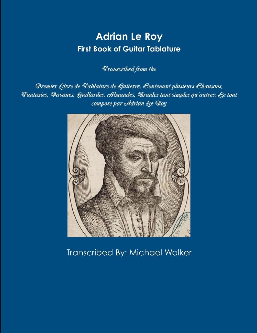 Vorderes Coverbild Adrian Le Roy First Book of Guitar Tablature