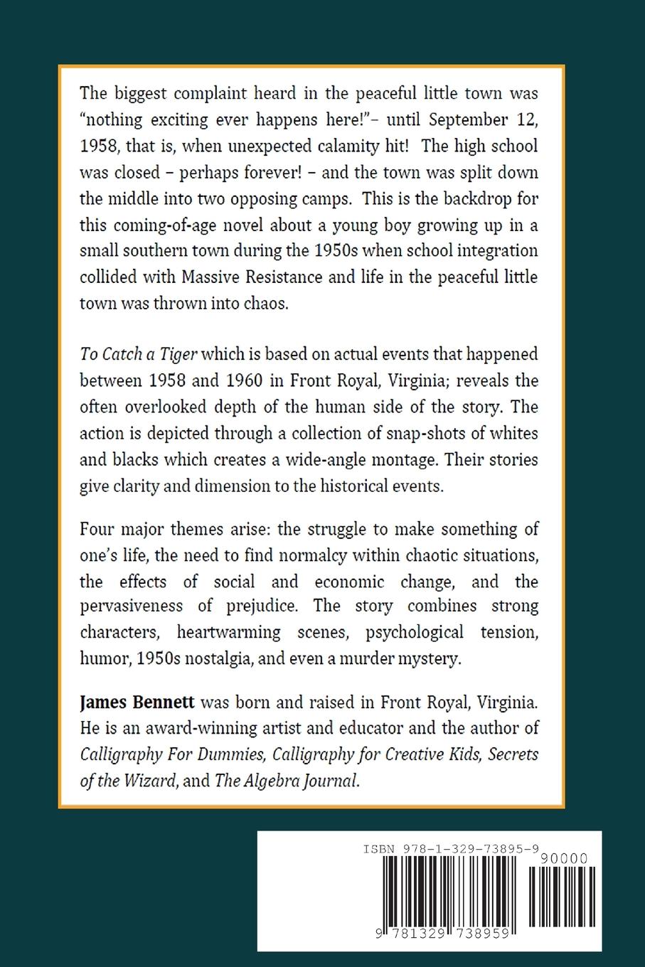 Rückseitencover To Catch a Tiger