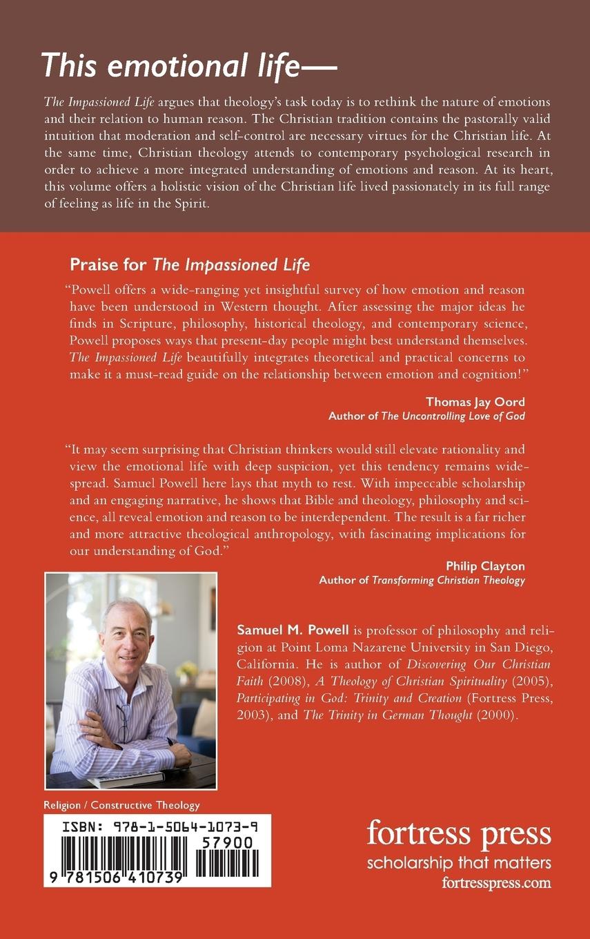 Rückseitencover The Impassioned Life