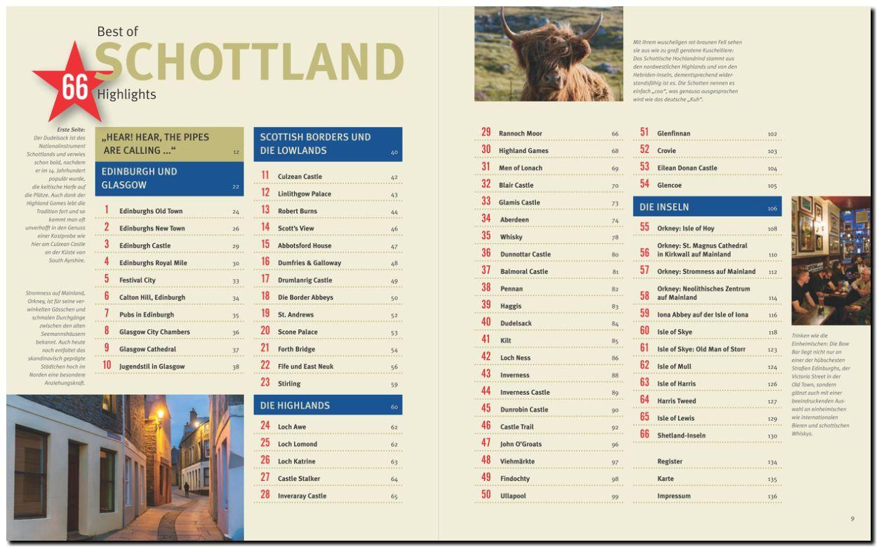 Beispielinhalt (Bild) Best of SCHOTTLAND - 66 Highlights