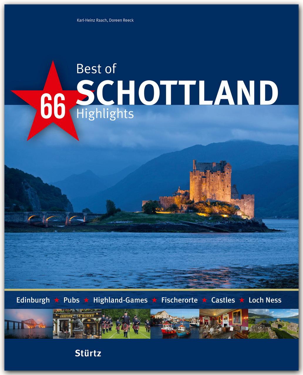 Vorderes Coverbild Best of SCHOTTLAND - 66 Highlights