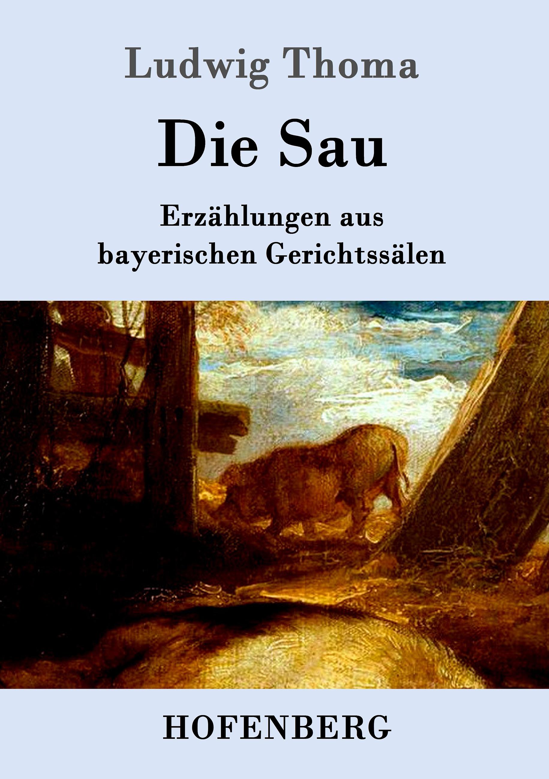 Vorderes Coverbild Die Sau