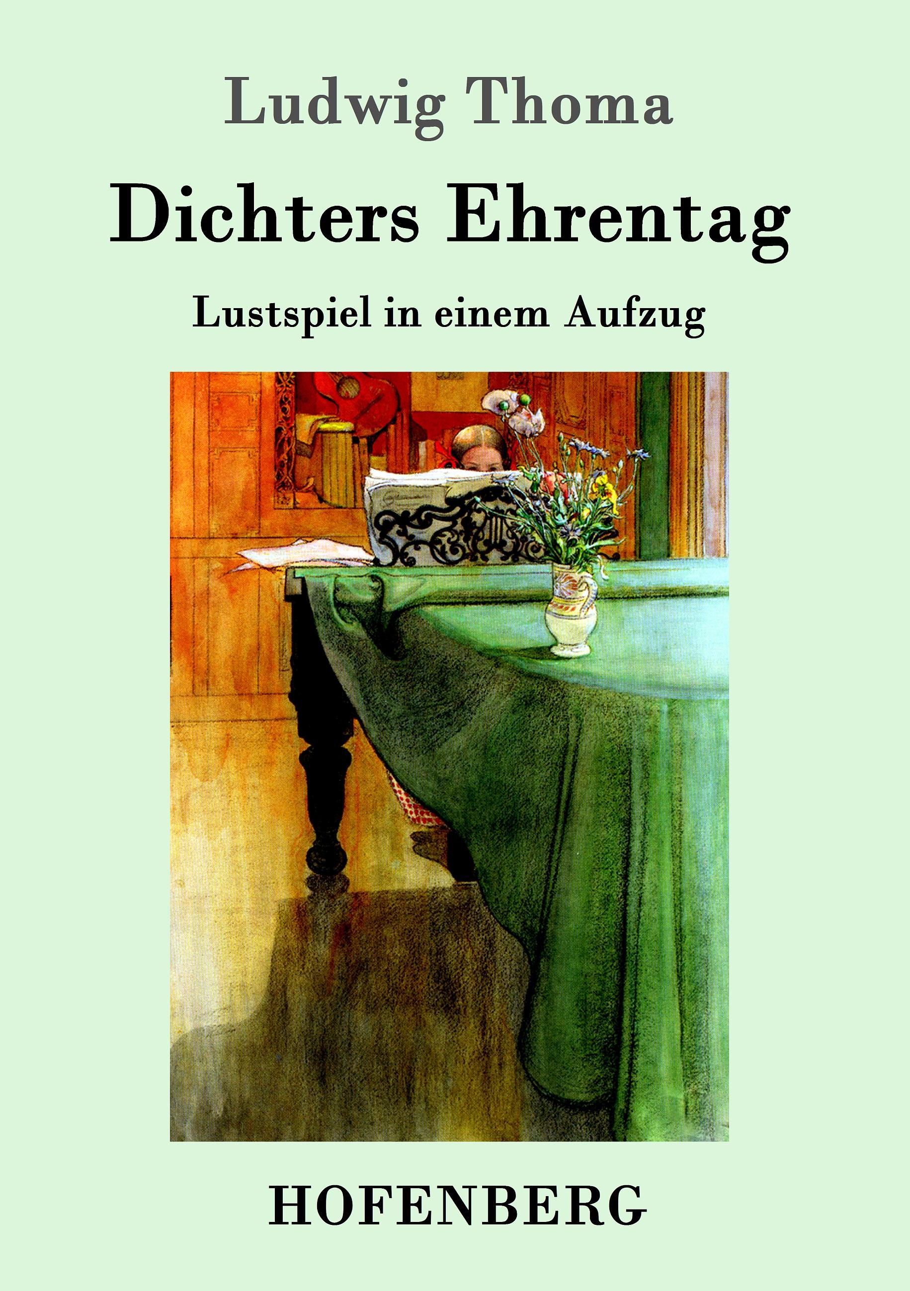 Vorderes Coverbild Dichters Ehrentag