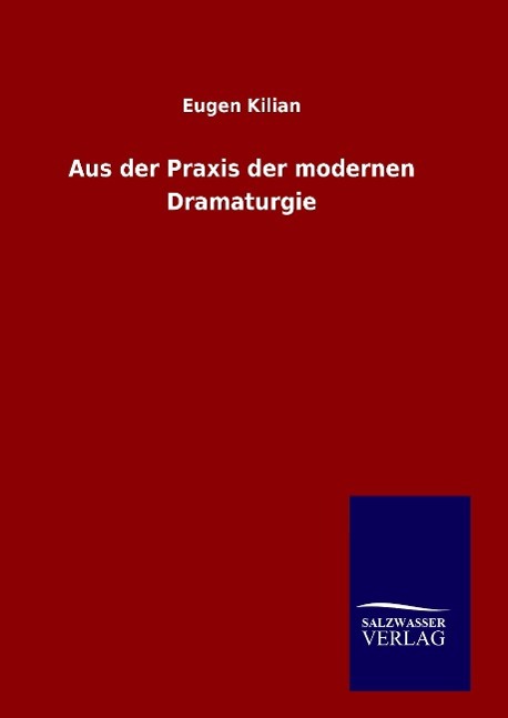 Vorderes Coverbild Aus der Praxis der modernen Dramaturgie