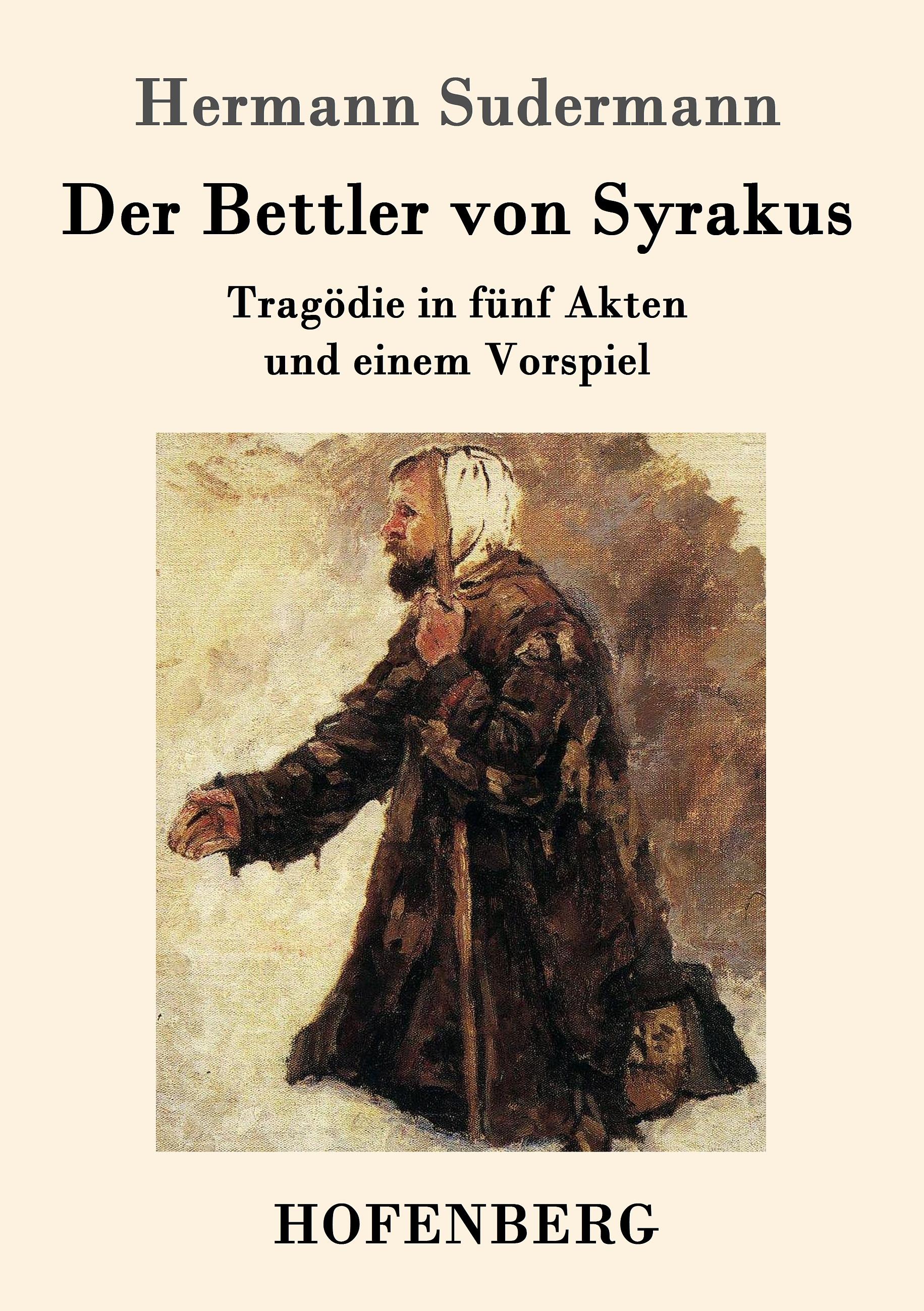 Vorderes Coverbild Der Bettler von Syrakus
