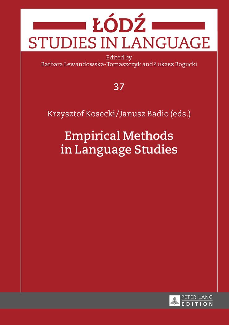 Vorderes Coverbild Empirical Methods in Language Studies
