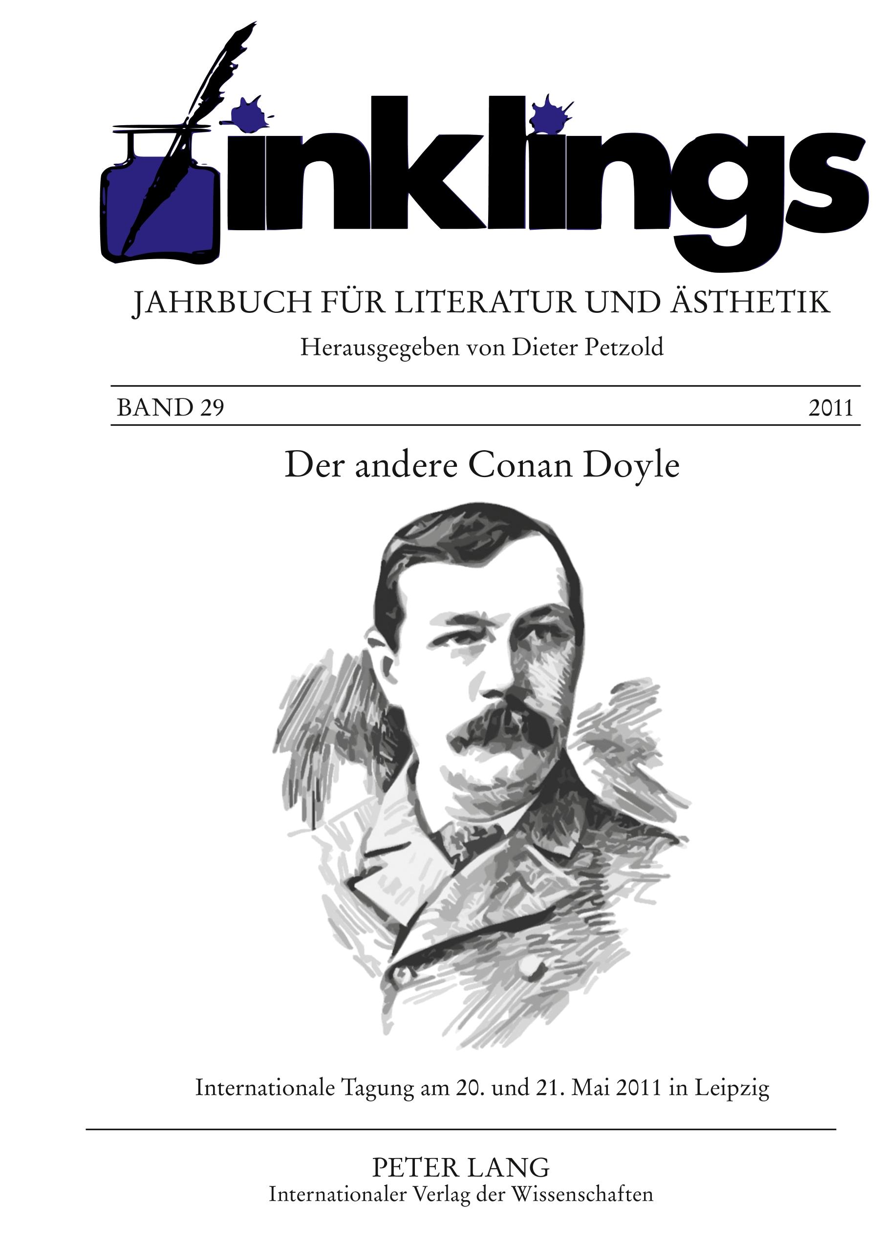 Vorderes Coverbild inklings - Jahrbuch für Literatur und Ästhetik