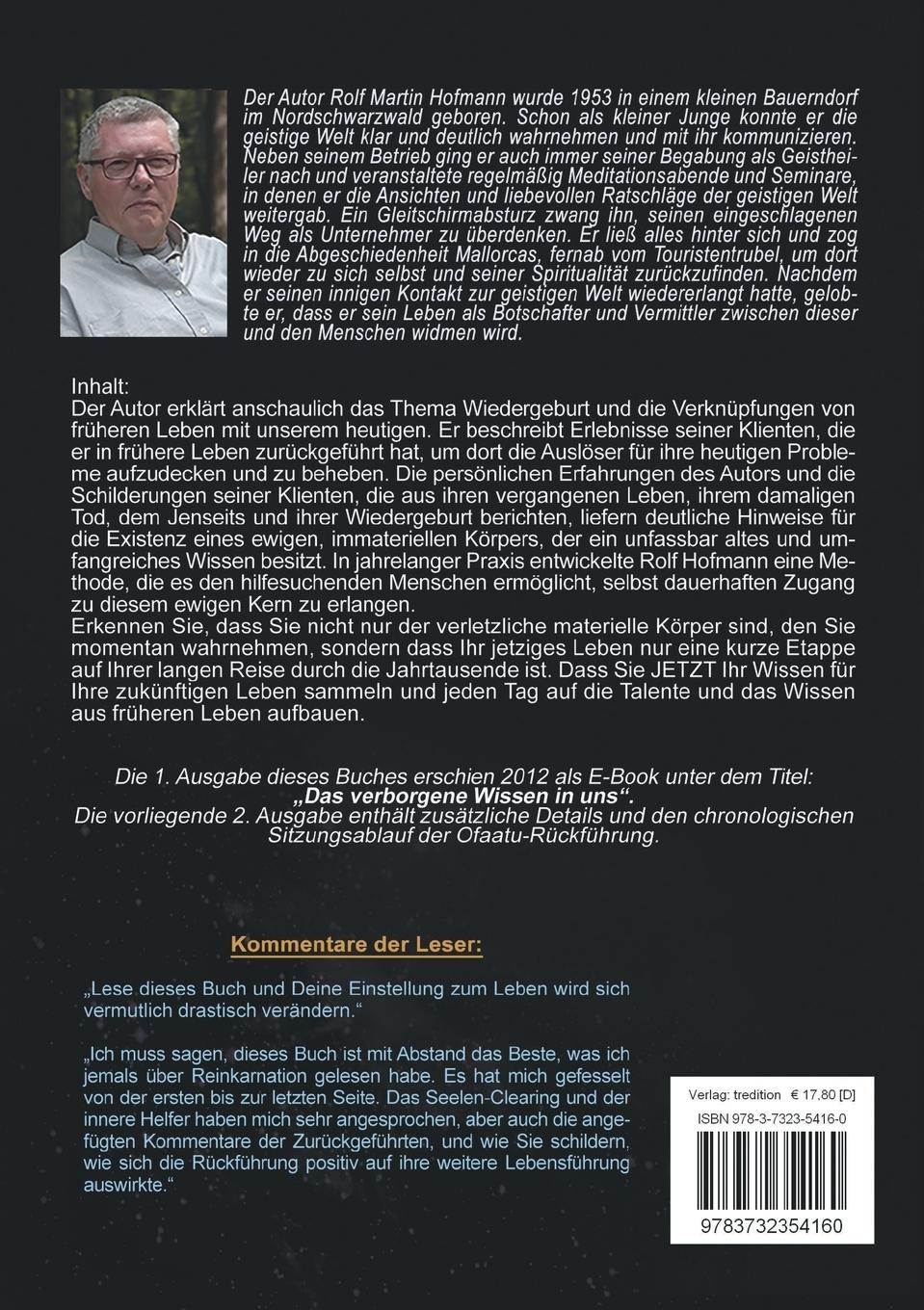 Rückseitencover Unser ewiger Kern