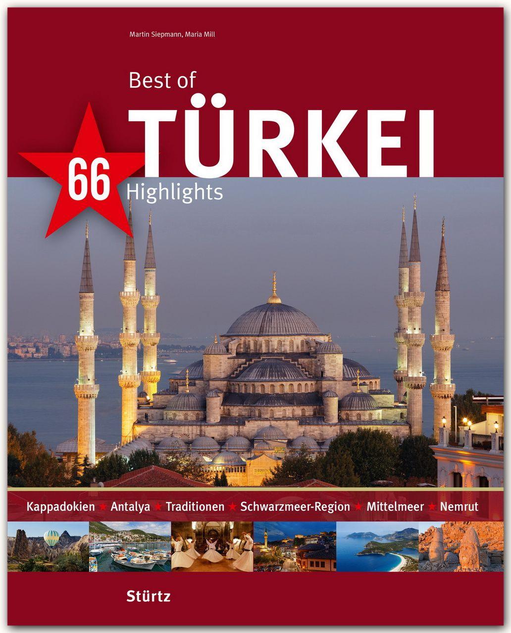 Vorderes Coverbild Best of Türkei - 66 Highlights