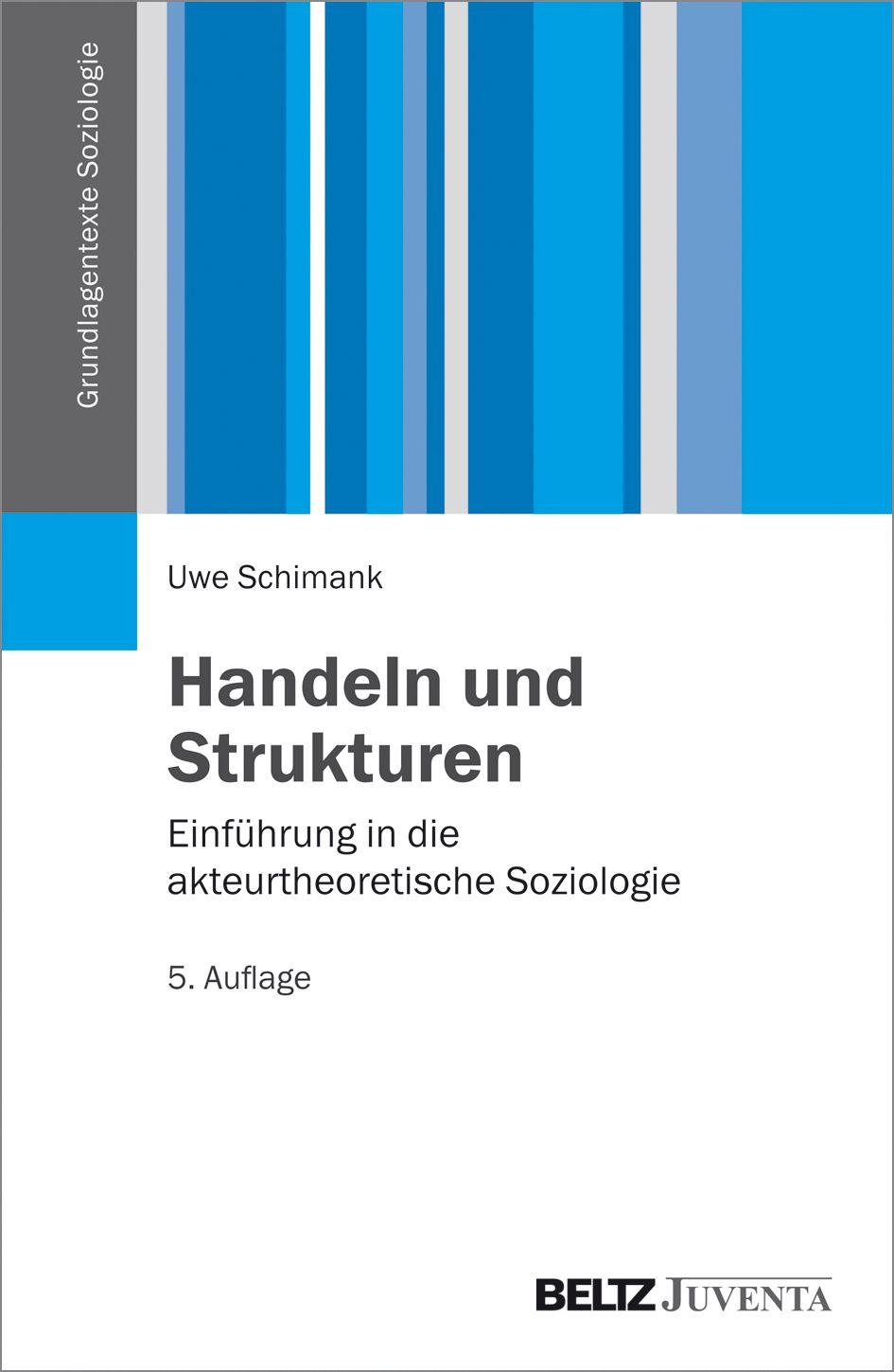 Vorderes Coverbild Handeln und Strukturen