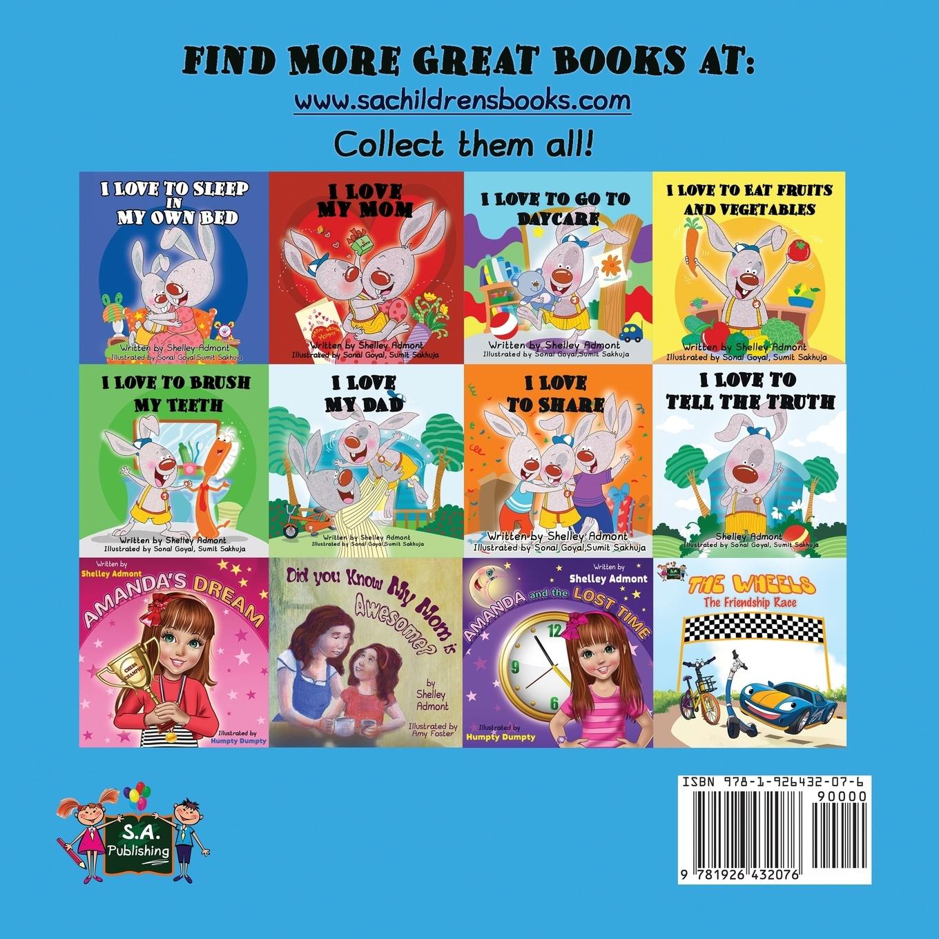 Rückseitencover I Love to Keep My Room Clean