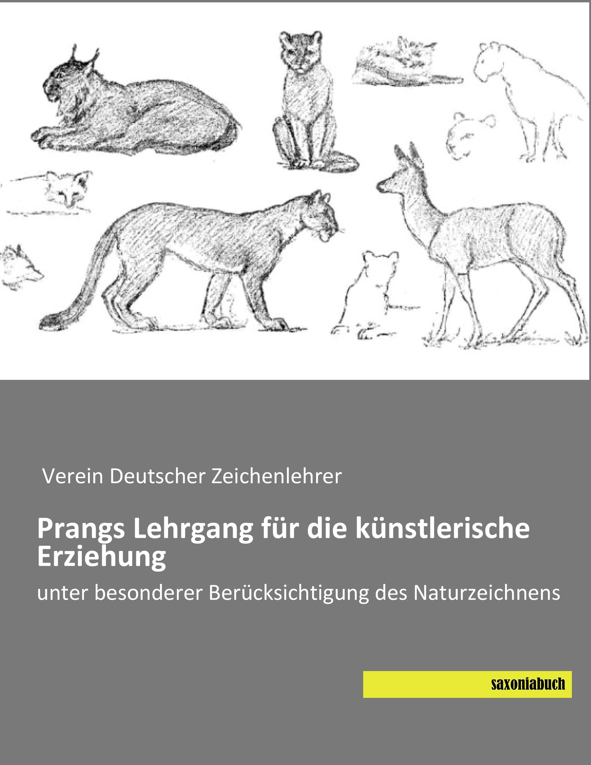 Vorderes Coverbild Prangs Lehrgang für die künstlerische Erziehung