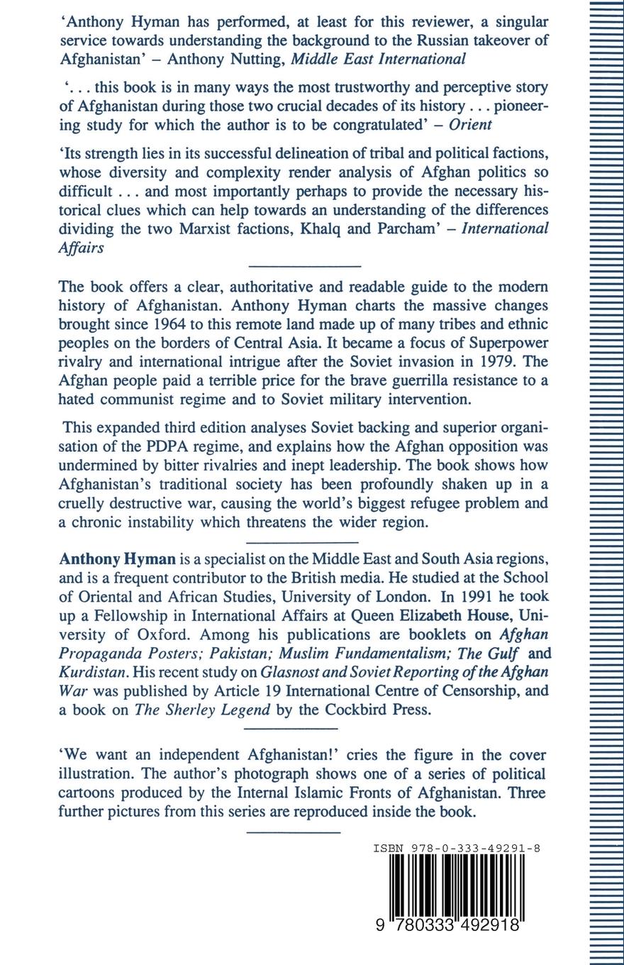 Rückseitencover Afghanistan Under Soviet Domination, 1964-91