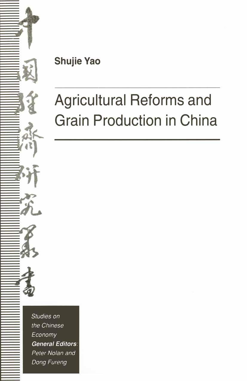 Vorderes Coverbild Agricultural Reforms and Grain Production in China