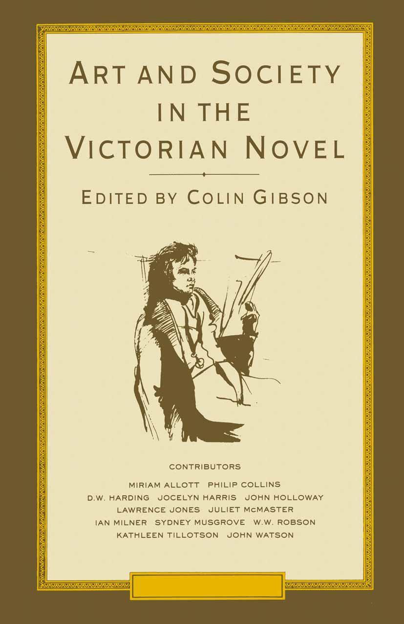 Vorderes Coverbild Art and Society in the Victorian Novel
