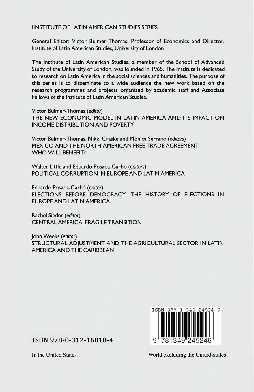 Rückseitencover Central America: Fragile Transition