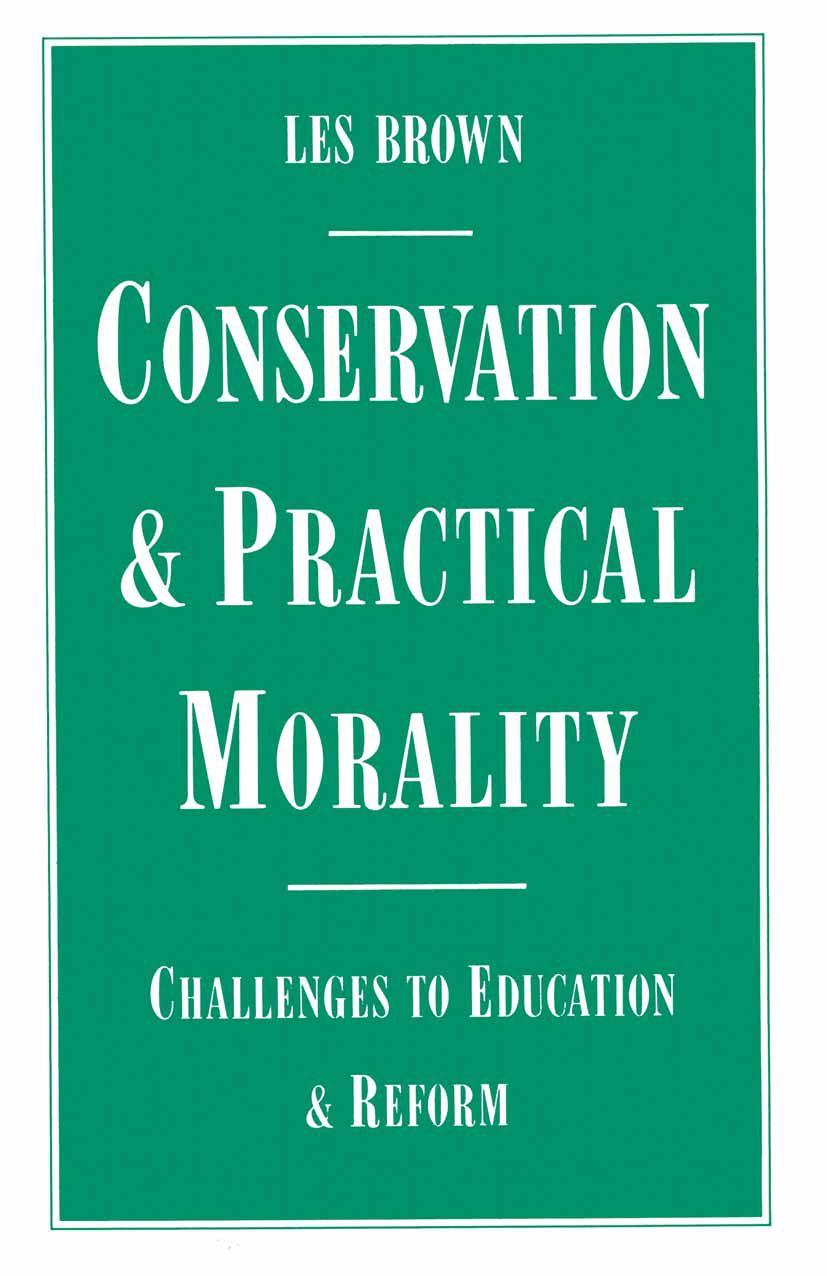 Vorderes Coverbild Conservation and Practical Morality