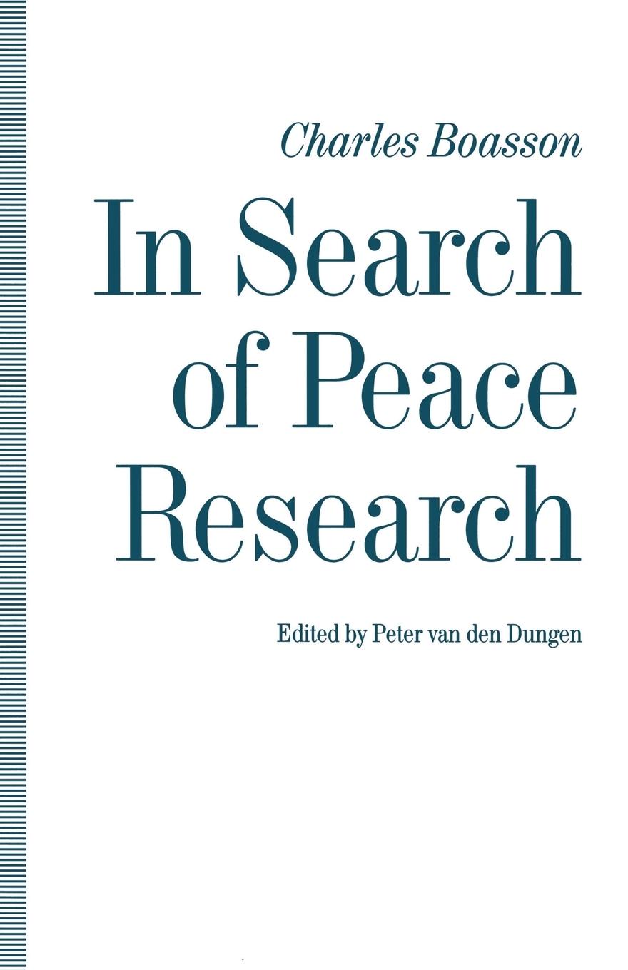 Vorderes Coverbild In Search of Peace Research