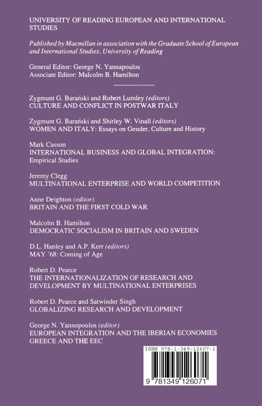 Rückseitencover International Business and Global Integration