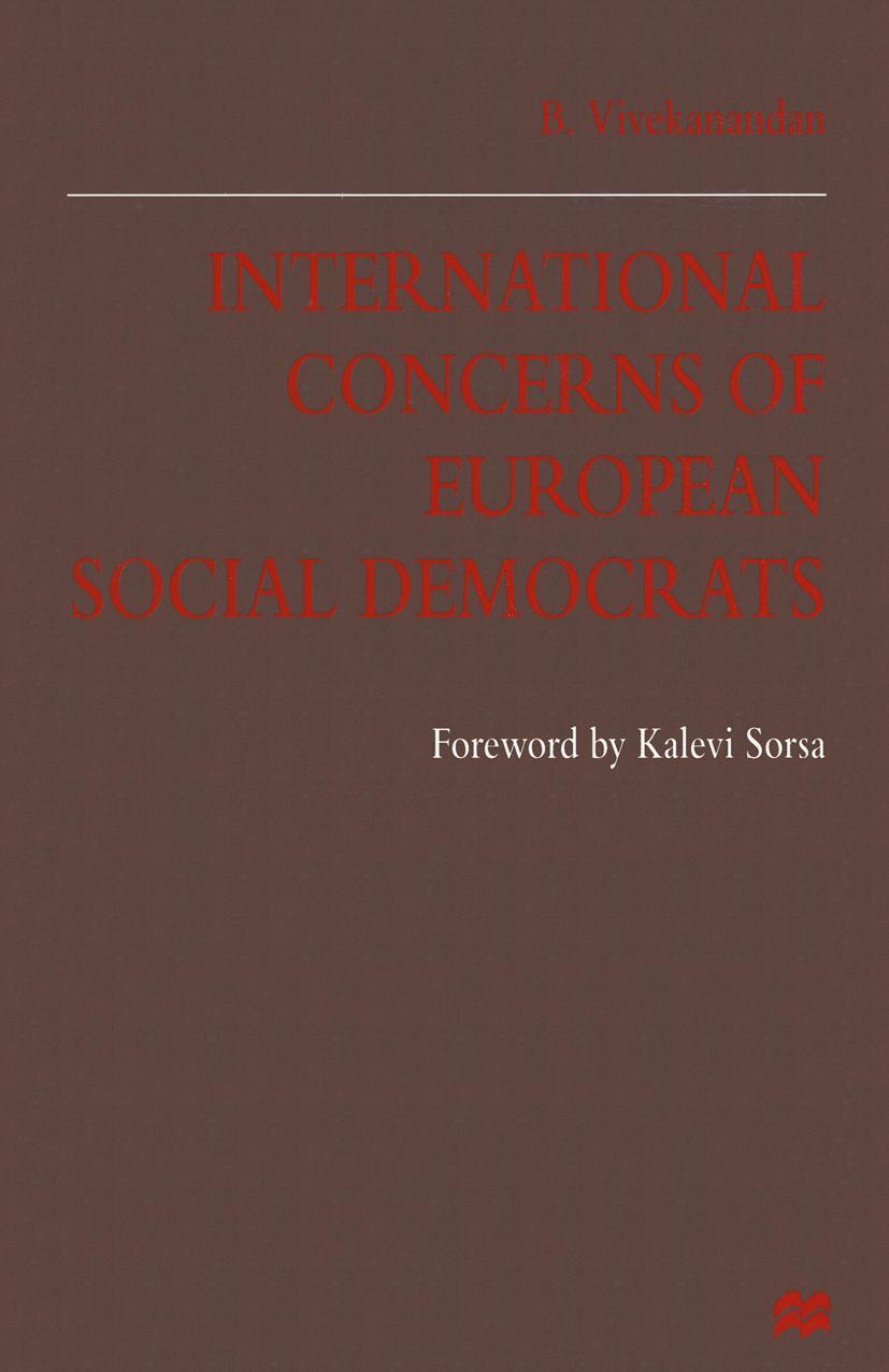 Vorderes Coverbild International Concerns of European Social Democrats