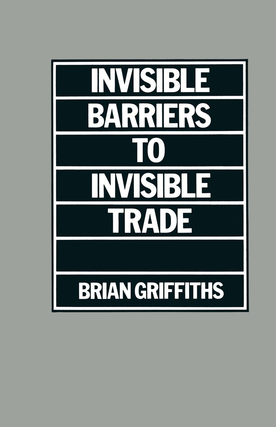 Vorderes Coverbild Invisible Barriers to Invisible Trade
