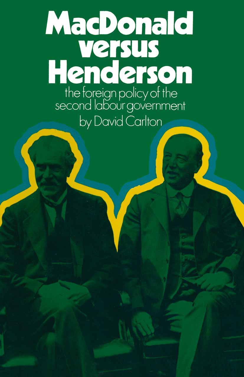 Vorderes Coverbild MacDonald versus Henderson