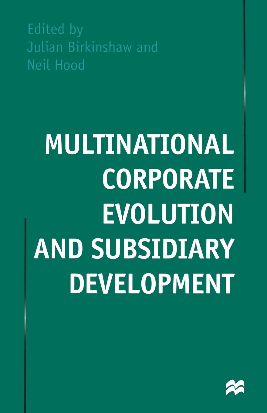 Vorderes Coverbild Multinational Corporate Evolution and Subsidiary Development